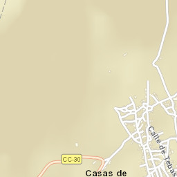 Casas de Millán Street Map