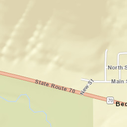 Beckwourth California Street Map