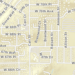 8388-8398 W 69th Dr Arvada CO Street Map