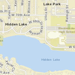 Lakeview Estates Colorado Street Map