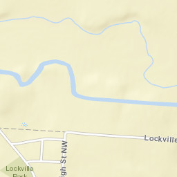 Lockville Ohio Street Map