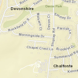 Shipley Woods Delaware Street Map