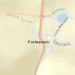 Portezuelo Street Map