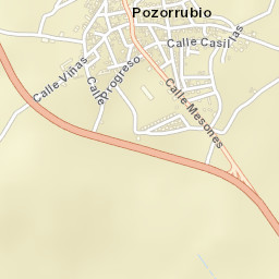 Pozorrubio Street Map
