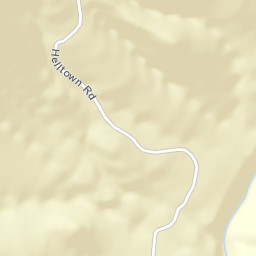 Helltown California Street Map