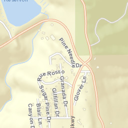 Magalia California Street Map