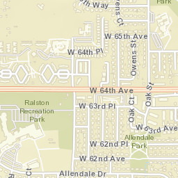 6324-6334 Pierson St Arvada CO Street Map