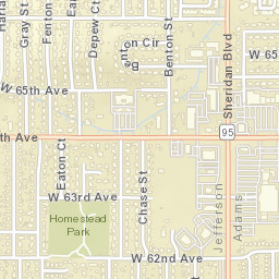 5800-5898 West 63rd Avenue Arvada Street Map