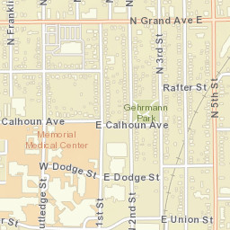 1134 North 4th Street Springfield IL Street Map