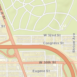 2901-2915 Ethel Ave, Indianapolis Street Map