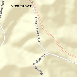 Steamtown Ohio Street Map