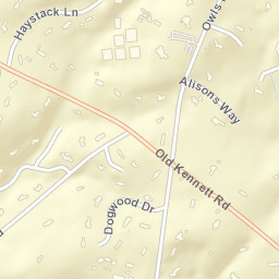 Centreville Tract Delaware Street Map