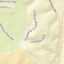 Guyencourt Delaware Street Map