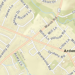 Log Run Delaware Street Map