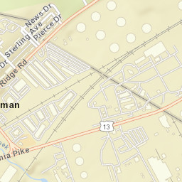 Analine Village Delaware Street Map