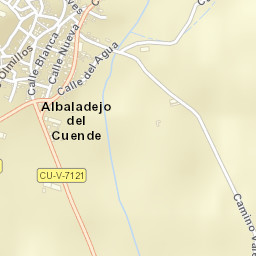 Albaladejo del Cuende Street Map