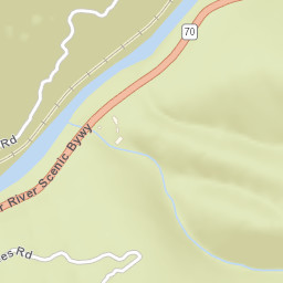 Big Bar California Street Map