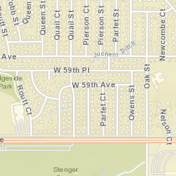 11200-11298 West 58th Avenue Arvada CO Street Map