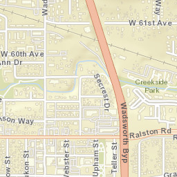 5734-5748 Wadsworth Bypass, Arvada, CO Street Map