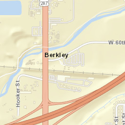 Berkley Street Map