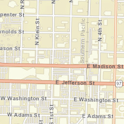 200-298 East Washington Street Springfield Street Map