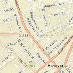34-90 Broadway, Hanover, PA 17331, USA Street Map