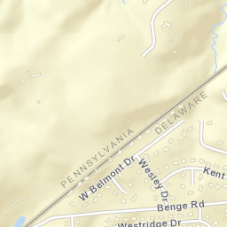 Fox Meadow Delaware Street Map