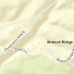 Walnut Ridge Delaware Street Map