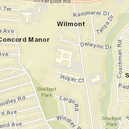 Wilmont Delaware Street Map