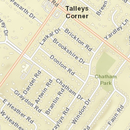 Talleys Corner Delaware Street Map