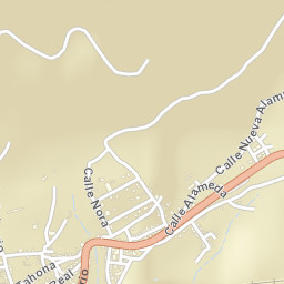 Cañaveral Street Map