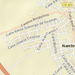 Nambroca Street Map