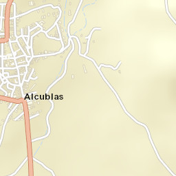 Alcublas Street Map