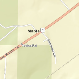 Mabie California Street Map
