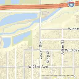 Berkeley Gardens Colorado Street Map