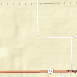 14130-14174 East 2200th Road, Chrisman Street Map