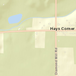 Hays Corner Ohio Street Map