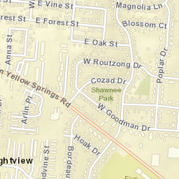 Wrightview Ohio Street Map