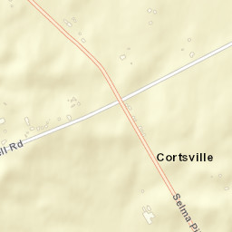 Cortsville Ohio Street Map