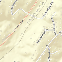 Valley View Delaware Street Map