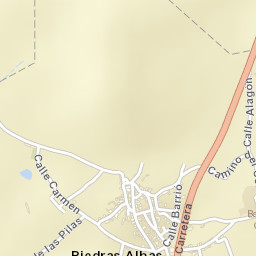 Piedras Albas Street Map