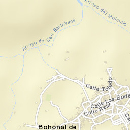 Bohonal de Ibor Street Map