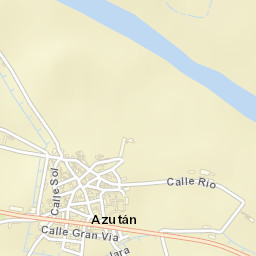 Azután Street Map