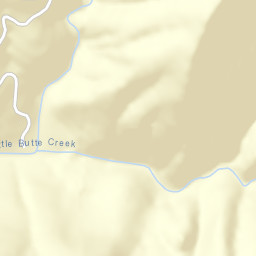 Mineral Slide California Street Map