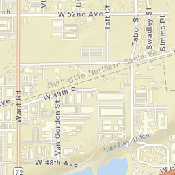 11666-11698 West Ridge Road, Wheat Ridge Street Map