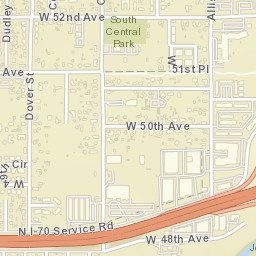 8426 West 52nd Avenue, Arvada, CO Street Map