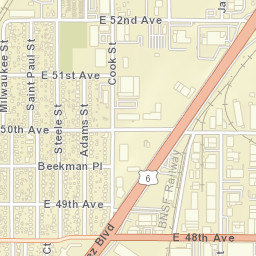 4790 St Paul Ct Denver CO 80216 Street Map