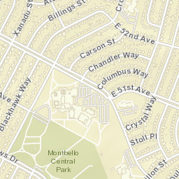 14333 Bolling Drive, Denver, CO 80239 Street Map