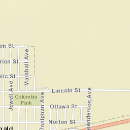 Federal Avenue, McDonald, KS 67745, USA Street Map