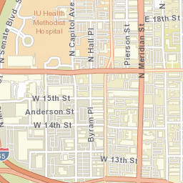 1744 N Illinois St, Indianapolis, IN 46202 Street Map